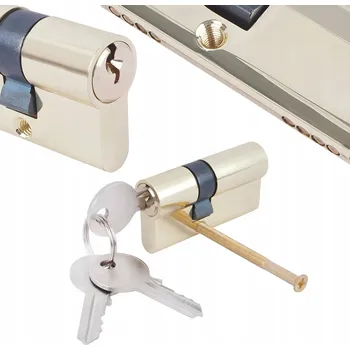 Vložka do dveří Vložka zámku A&B mosaz 25/30 VÁLCOVÁ VLOŽKA DO ZÁMKU + 3 KLÍČE