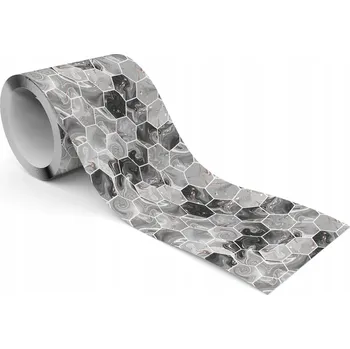 Fototapeta Dekorativní Bordura Na Tapety Bordura Šestiúhelníky MARMOR Kámen Abstrakce