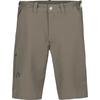 Pánské strečové šortky Hannah WORTH M Hnědá