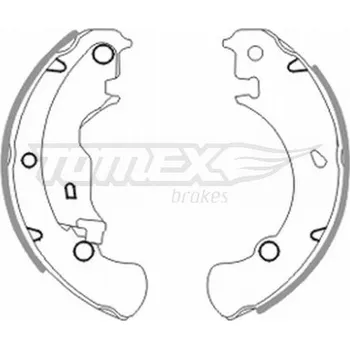 Brzdová čelist Sada brzdových čelistí TOMEX TX 20-42