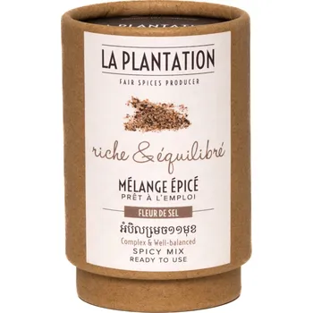Koření La Plantation Spicy Mix (Fleur de Sel a 11 koření) 50g tubus