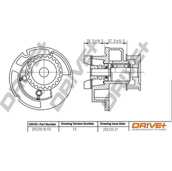 Chladič motoru Vodní čerpadlo, chlazení motoru Dr!ve+ DP2310.10.131