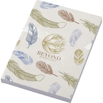 Poznámkový blok Novella Austen A6 s měkkou vazbou – 100 listů - Slonovinově bílá