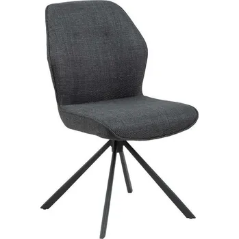 ACTONA Otočná židle Aura tmavě šedá