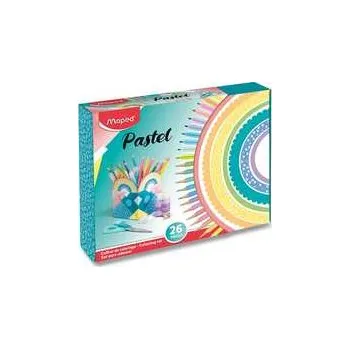 Výtvárné potřeby Výtvarný kufřík Maped Pastel 26 ks,rychlé dodání