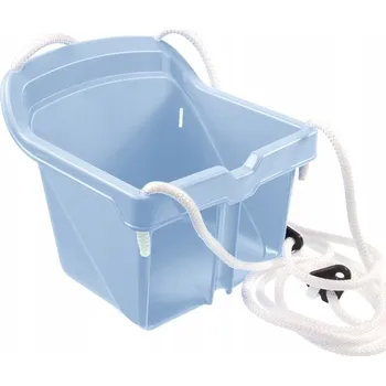 Hra na zahradu MOCHTOYS KYBLÍKOVÁ HOUPAČKA PRO DĚTI BEZPEČNÁ ZAHRADNÍ DO DOMU NA ZAHRADU