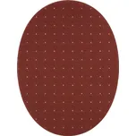 Kusový koberec Udinese terra ovál, 400x500, oranžová, chodba / předsíň, Vopi - 1 rok na vrácení + DOPRAVA ZDARMA k Vám i zpět