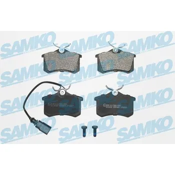 Brzdová destička Sada brzdových destiček, kotoučová brzda SAMKO 5SP980