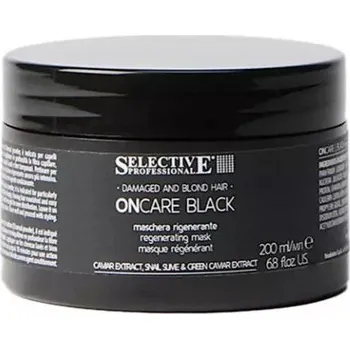 Vlasová regenerace Selective ONCARE BLACK MASK Regenerační maska 200 ml