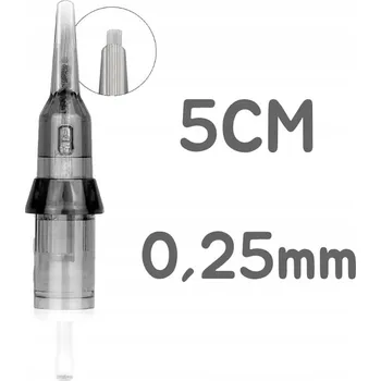 Tetování CARTRIDGE 5CM 0,25MM PERMANENTNÍ MAKEUP N19