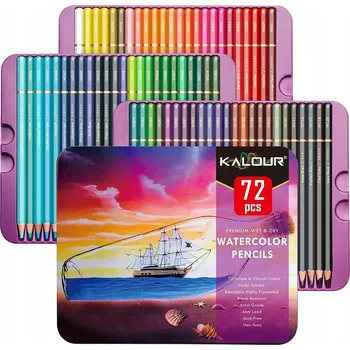 Pastelka PASTELKY PASTELKY KALOUR 72 PREMIUM AKVARELOVÉ, PROFESIONÁLNÍ