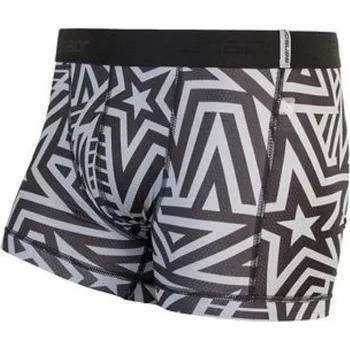 Pánské termo spodní prádlo Sensor COOLMAX IMPRESS pánské trenky černá/geometry S