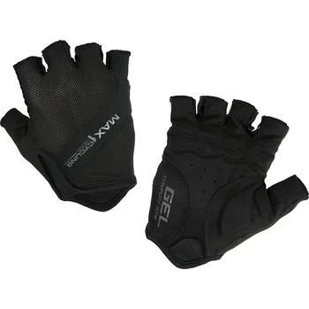 Cyklistické rukavice Krátkoprsté rukavice MAX1 vel.XL černé