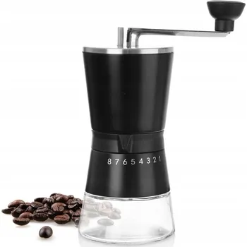 Mlýnek na kávu Ruční mlýnek Orion kovový černý