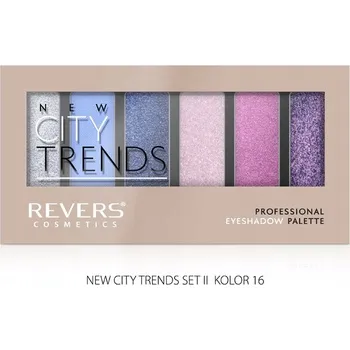 Oční stíny Profesionální Paletka Očních Stínů 16 Revers City Trends - Dlouhotrvající