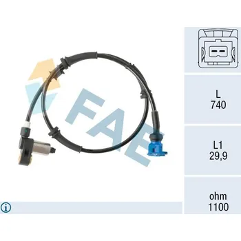 Čidlo ABS FAE 78563