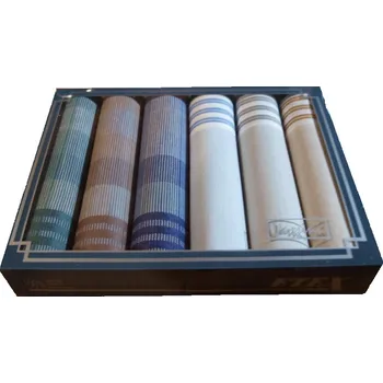 Látkový kapesník Etex s.r.o Pánské bavlněné kapesníky 6ks krabička