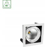 Moderní LED panel 1x1 COB Citizen 40St 230V 27W Ip20 Bílý