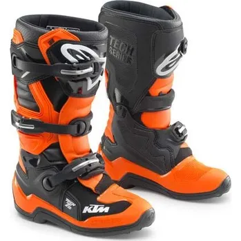 Moto obuv KTM TECH 7S BOOTS dětské boty Oranžová 38