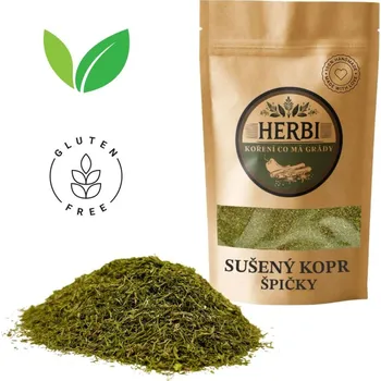 Koření Herbi Kopr špičky, 25 g – voňavá svěžest pro zavařování i vaření