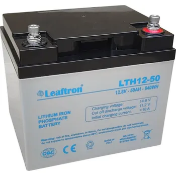 Záložní baterie Akumulátor Leaftron 12V, 50Ah (LTH12-50)