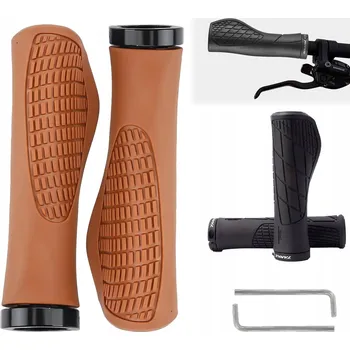 grip Vícebarevné gumové gripy na kolo 140 mm protiskluzové