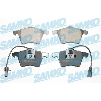 Brzdová destička Sada brzdových destiček, kotoučová brzda SAMKO 5SP975
