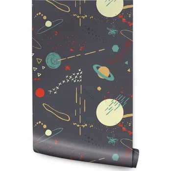 Fototapeta Tapeta pro mládež barevné hvězdy vesmír planety