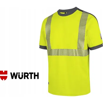 Pracovní tričko Wurth Reflexní neonové tričko, třída 2, žluté, XXL