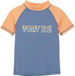 Dětské triko na koupání COLOR KIDS-T-shirt W. Print-7450-Coronet Blue Modrá 128