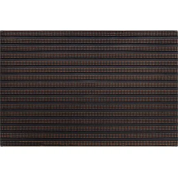 Rohožka UNIVERZÁLNÍ PROTISKLUZOVÁ ROHOŽKA 40x60 GUMA PROUŽKY hnědá #BH005