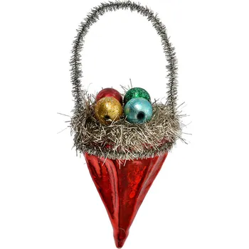 Vánoční ozdoba Clayre & Eef - Skleněná vánoční ozdoba 6GL4717