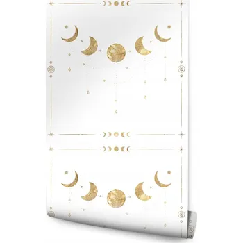 Fototapeta Tapeta do obýváku Fáze MĚSÍCE, Glamour styl, dekorace