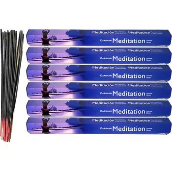 Vonná tyčinka Darshan Incense Vonné tyčinky Meditace - Balení 120ks