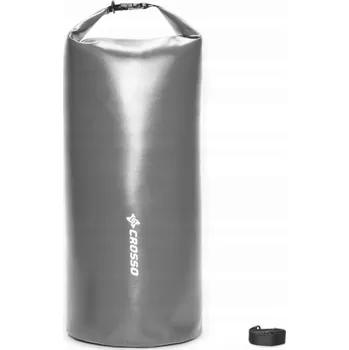 Vodácký pytel Vodotěsný vak Crosso Dry Bag / šedý, 40 l