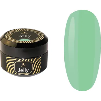 Lak na nehty Fox Jelly Lime Stavební gel 15ml