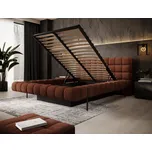 Nábytek PEGAS s.r.o. Postel Magentta + kovový rám / plynový zvedák / úložný box na lůžkoviny 180x200 Jaffray 30 1