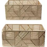 Nábytek Pegas Sada organizérů Amiable S zlatá