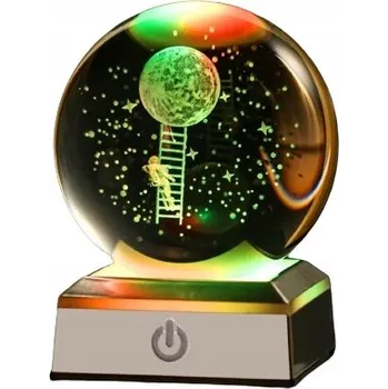 Lampička Noční lampa Kroucený Košík bezbarvá