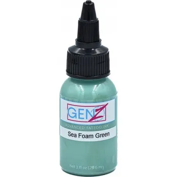 Tetovací barva Na tetování Barva INTENZE Gen-Z Seafoam Green 30 ml