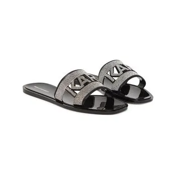 Dámské pantofle Nazouváky KARL LAGERFELD Jelly III KL80005S Černá 38