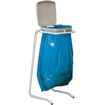 Odpadkový koš Stojan Swing na odpadkové pytle s víkem