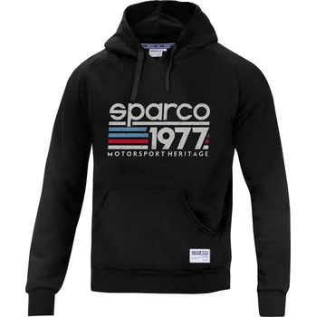 Pánská mikina Sparco mikina 1977, barva: černá, velikost: L