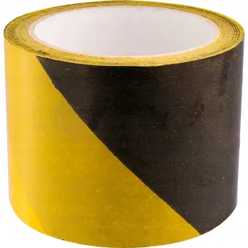 VÝSTRAŽNÁ PÁSKA 100M/75MM ŽLUTO-ČERNÁ RICHMANN