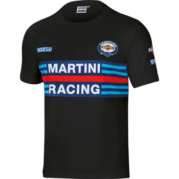 Sparco tričko Martini Racing, barva: černá, velikost: L