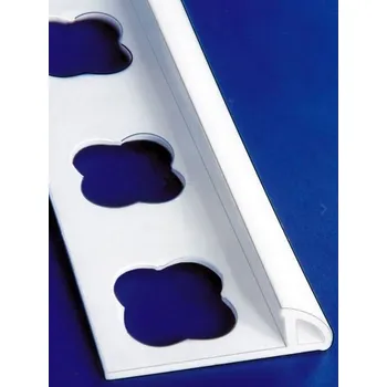 Lišta ukončovací 9 mm bílá – 2,5 m