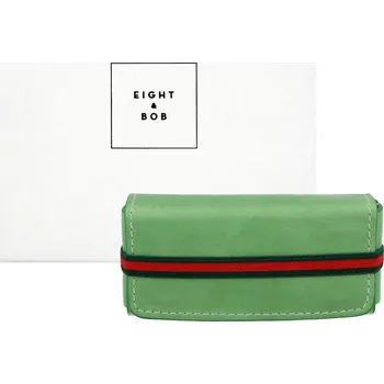 Eight & Bob kožené pouzdro na parfém (Grass Green)