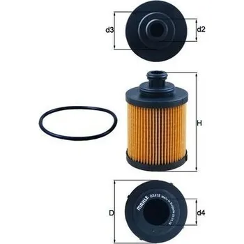 Olejový filtr Olejový filtr KNECHT OX 418D