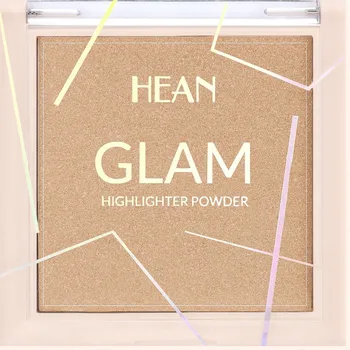 Rozjasňovač Lisovaný rozjasňovač Hean zlatý 204, 7,5 g