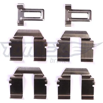 Přislušenství brzdového systému Sada příslušenství, obložení kotoučové brzdy TOMEX C TX 43-87